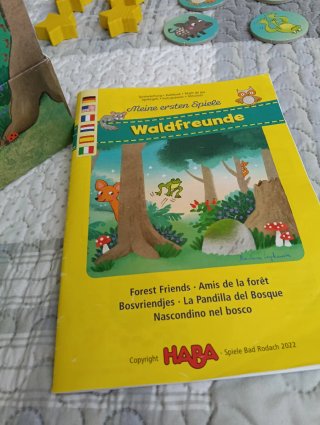Juego de mesa La Pandilla del Bosque HABA
