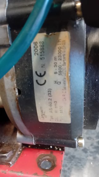 Motobomba de agua