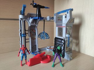 Playset Toy Biz Spider-Man Sneak Attack Flipn Trap