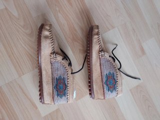 Botines Minnetonka Talla 38 Étnicos Marrones