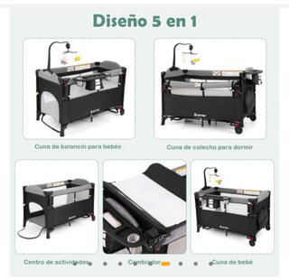 Cuna colecho para bebé + colchon