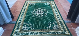 Alfombra hecha en Turquía