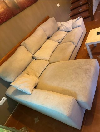 Sofá Chaise Longue Blanco