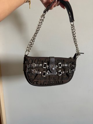 Borsetta vintage Dolce & Gabbana marrone