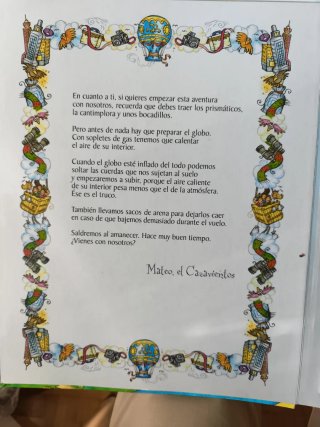 LIBROS-POP-UP EL PASEO EN GLOBO