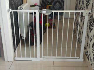 Barrera de Seguridad Infantil Blanca