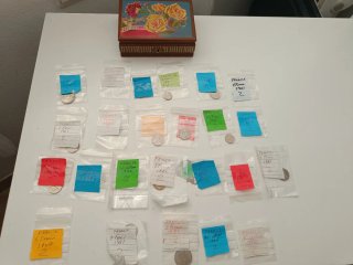 Colección de 24 Monedas Francesas