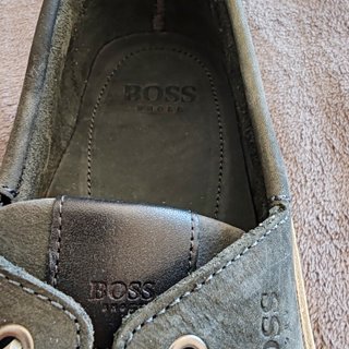 Sapatos Boss Vela Azul/Cinza Tamanho 44