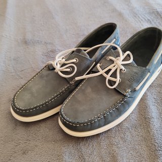 Sapatos Boss Vela Azul/Cinza Tamanho 44