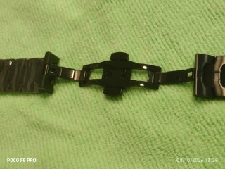 Correa de eslabones negra para Apple Watch
