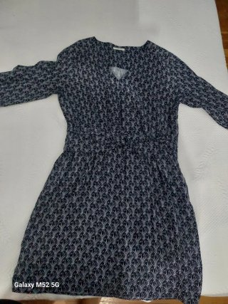 Vestido estampado mujer