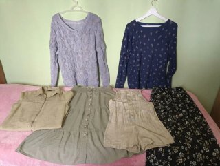 Lote de 6 prendas de ropa variadas
