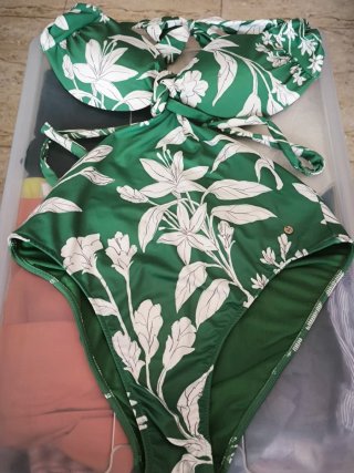 Bañador floreado Victoria's Secret talla M