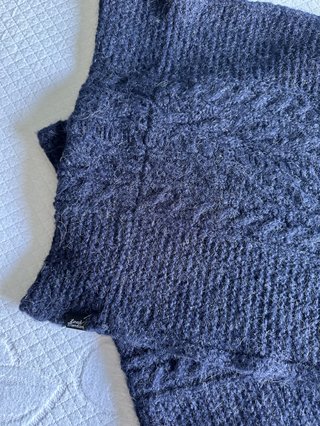 Cuello Bufanda lana Loreak Mendian Azul