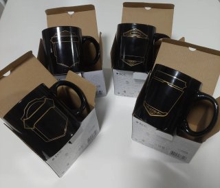 4 Canecas Harry Potter com Efeito Térmico, mug