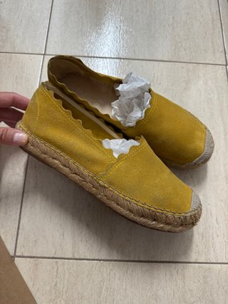 Espadrilles Amarillas de Mujer