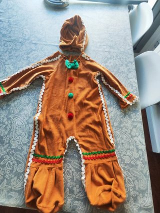 Disfraz de Jengibre Navideño 9-12 meses
