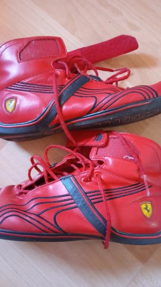 Zapatillas Puma Ferrari Rojas