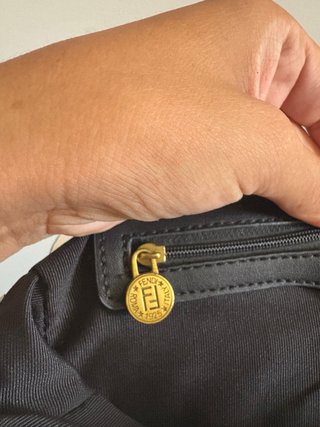 Borsa Fendi Baguette Bianca Oro