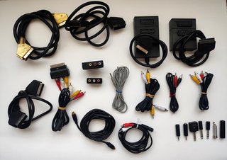 Cables audio/vídeo/euroconector/clavijas