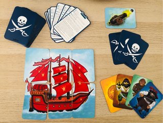 Juego de cartas Piratak de Djeco