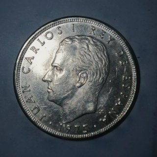 Lote 25 Pesetas España 1975 -Monedas Antiguas