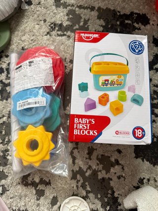 Bloques de construcción para bebés HUANGER