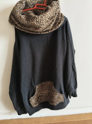 Sudadera leopardo multiposición