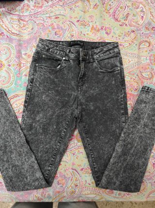 Pantalones Vaqueros Denim Co. Gris Talla M