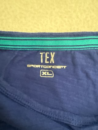 Camiseta EX RUN N' RUN azul y turquesa Talla XL