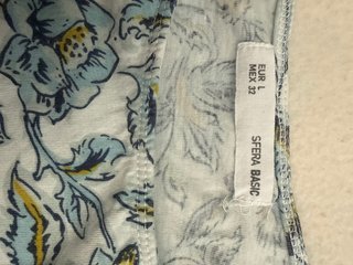 Camiseta EX RUN N' RUN azul y turquesa Talla XL