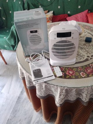 Calefactor Ambiano con Mando a Distancia