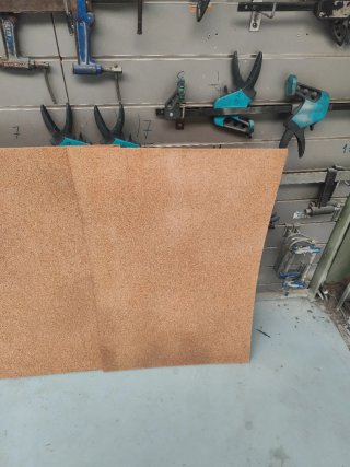 Placas de Corcho Grano Fino 950x640x10 mm