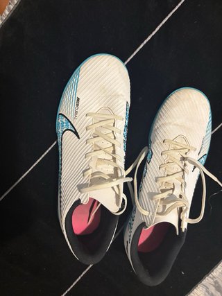 Zapatillas Nike Mercurial Indoor Azul Blanco 42