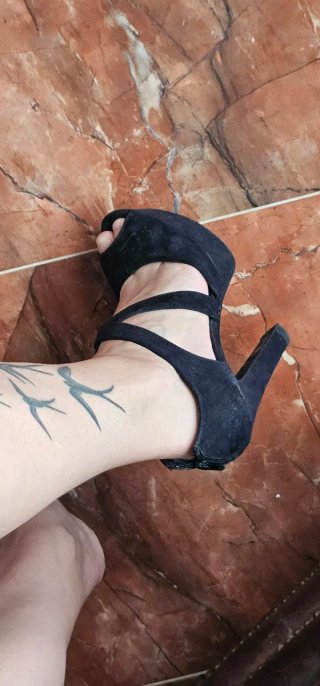 Tacones de fiesta Marypaz negros