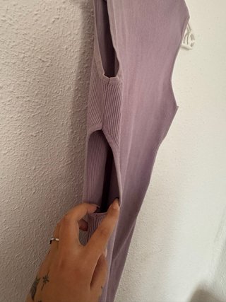 Vestido Bershka Morado