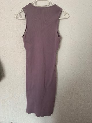 Vestido Bershka Morado