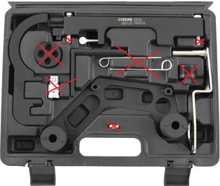 Juego Herramientas Ajuste Motor TECPO 300130