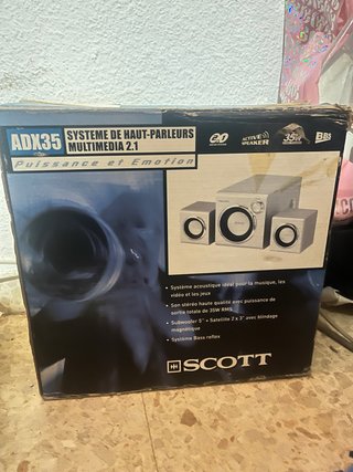 Altavoces Scott ADX35 Multimedia 2.1