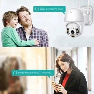 2 Telecamere WiFi PTZ Esterno iCSee 360°
