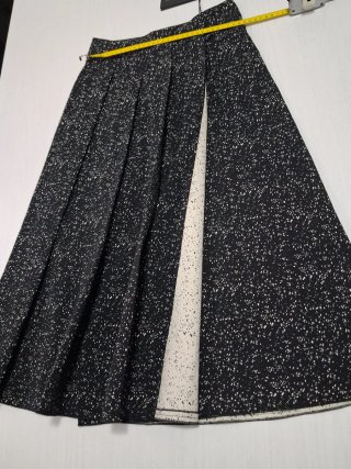 Gonna lunga Massimo Rebecchi tg.40 Nero e beige