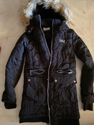 Chaquetón Everlast Negro con Capucha