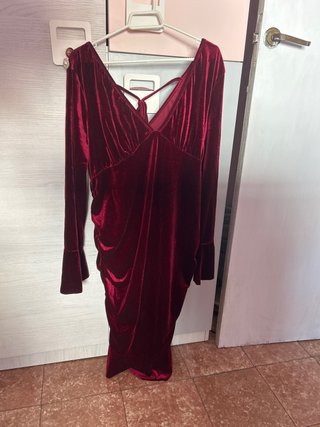 Vestido premamá elegante invierno