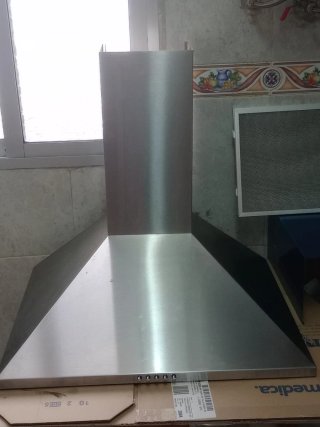 Campana Extractora de Cocina Acero Inoxidable
