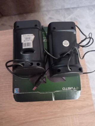 Altavoces TUSTO USB Negro