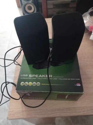 Altavoces TUSTO USB Negro