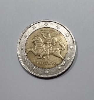 Moneda 2 euros Lituania 2015