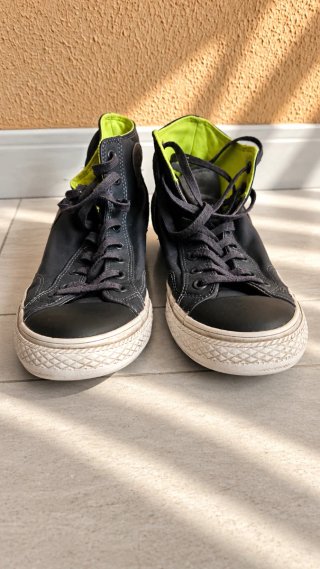 Converse All Star Originales Negro Verde