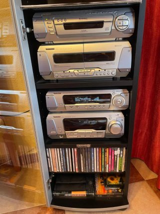 Cadena de música Technics SA-EH770+Tocadiscos Muse