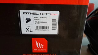 Casco MT Stinger 2 Negro XL
